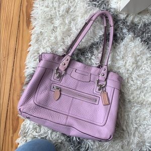 Leather Coach Purse